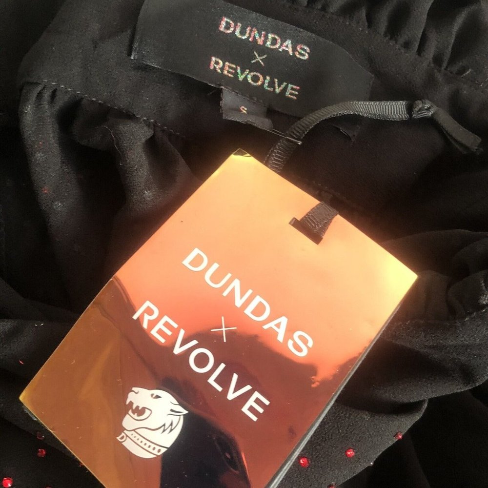 DUNDAS x REVOLVE Gem Jumpsuit Black Ruby - Picture 5 of 8